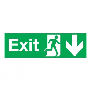 Exit With Down Arrow