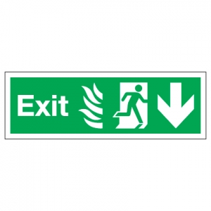 Exit With Down Arrow