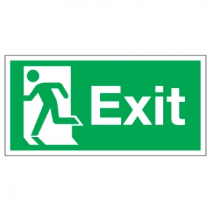 Exit Running Man Left