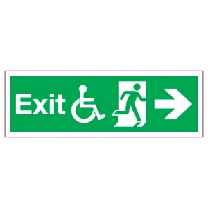 Exit Disabled Access With Right Arrow