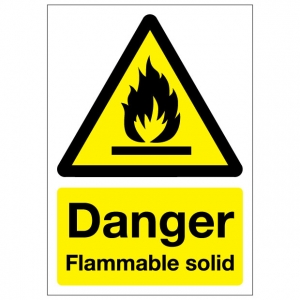 Danger Flammable Solid