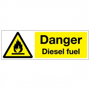 Danger Diesel Fuel