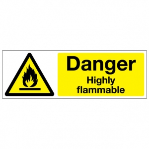 Danger Highly Flammable