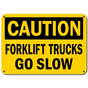 Forklift Trucks Go Slow