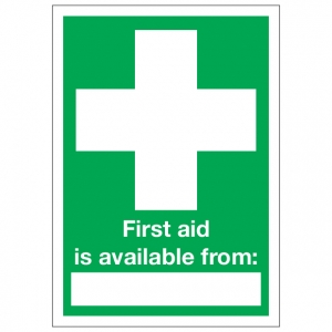 First Aid Facilities Available From