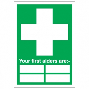 Your First Aiders Are