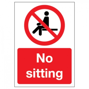 No Sitting