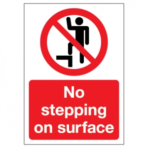 No Stepping On Surface