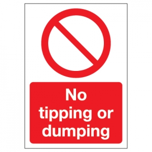 No Tipping Or Dumping