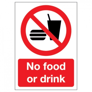 No Food Or Drink