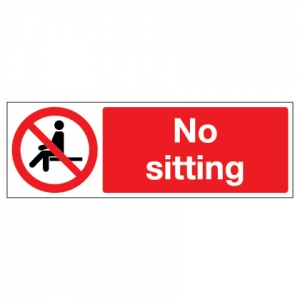 No Sitting