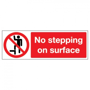No Stepping On Surface