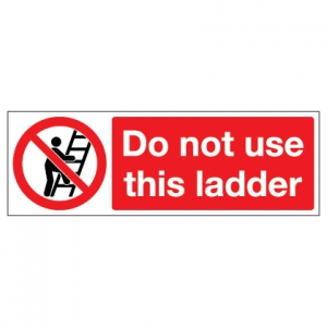 Do Not Use This Ladder