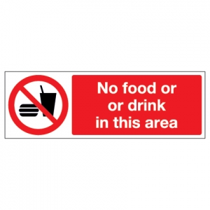 No Food Or Drink In This Area