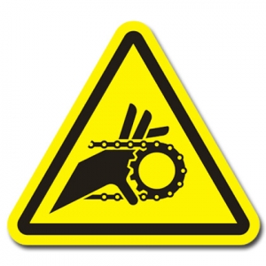 Cut Hand Fingers Rotating Shaft