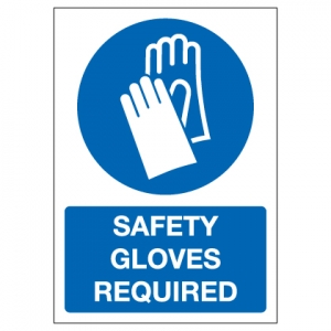 Safety Gloves Required