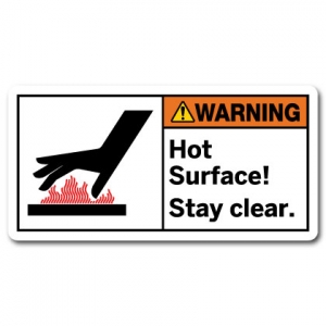 Hot Surface Stay Clear