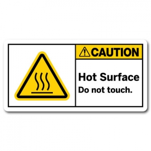 Hot Surface Do Not Touch