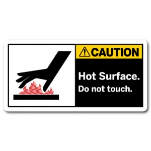 Hot Surface Do Not Touch