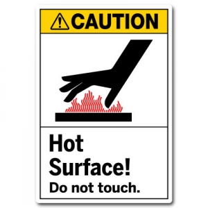 Hot Surface Do Not Touch