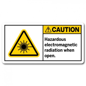 Hazardous Electromagnetic Radiation When Open