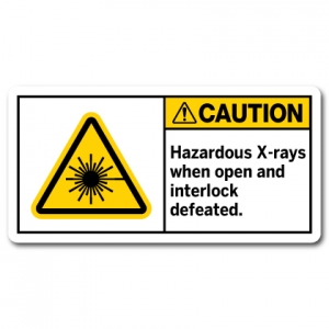 Hazardous X-rays When Open And Interlock Defeated