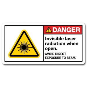Invisible Laser Radiation When Open Avoid Direct Exposure To Beam