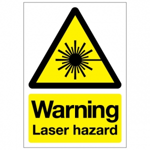 Warning Laser Hazard