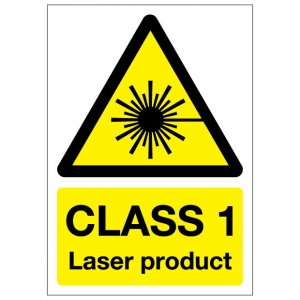 CLASS 1 Laser Product