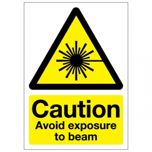 Caution Avoid Exposure To Beam