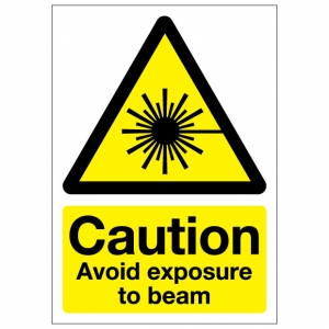 Caution Avoid Exposure To Beam