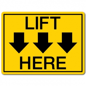 Lift Here