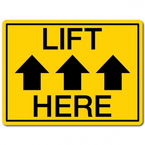 Lift Here