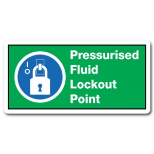 Pressurised Fluid Lockout Point
