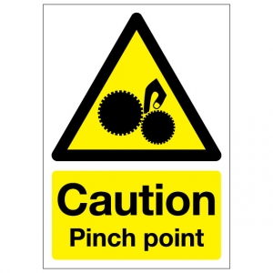 Caution Pinch Point