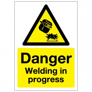 Danger Welding In Progress