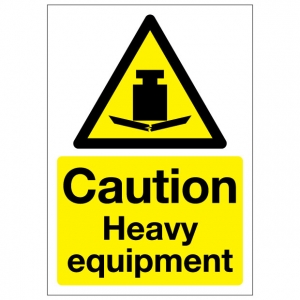 Caution Heavy Equipment