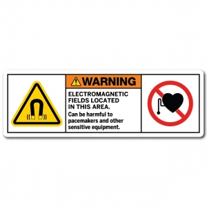 Electromagnetic Fields Located In This Area Can Be Harmful To Pacemakers And Other Sensitive Equipment