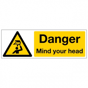 Danger Overhead Hazard