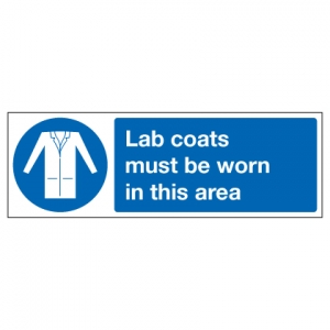 Lab Coats Must Be Worn In This Area