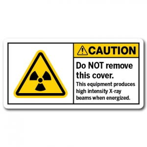 Do Not Remove This Cover This Equipment Produces High Intensity X-ray Beams When Energized