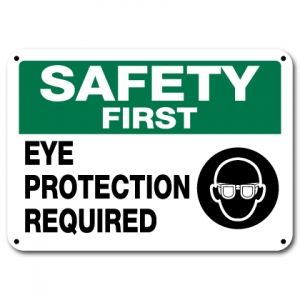 Eye Protection Required
