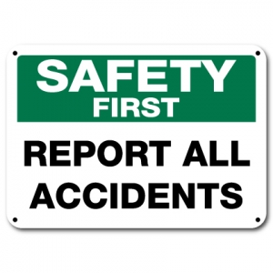 Report All Accidents