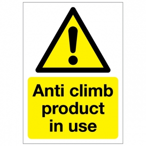 Anti Climb Product In Use