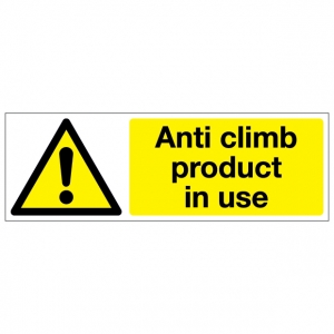 Anti Climb Product In Use