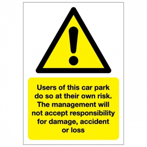 Car Park Risk Responsibilty For Damage