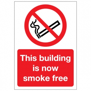 This Building Is Now Smoke Free