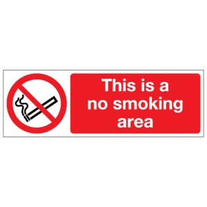 This Is A No Smoking Area