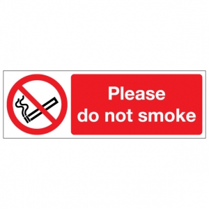 Please Do Not Smoke