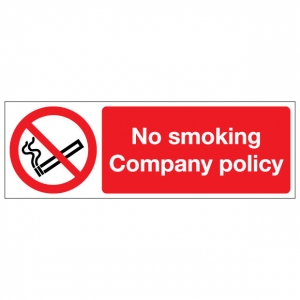 No Smoking Company Policy